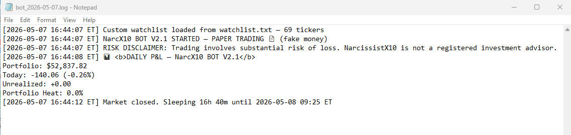 Logging - Active and Errors
