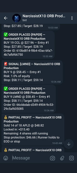 Telegram Alerts